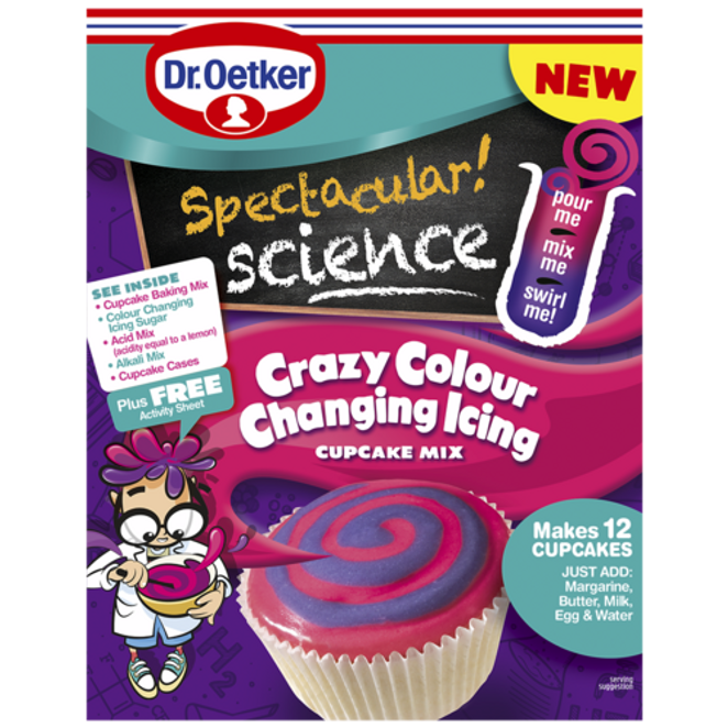 Spectacular Science Crazy Colour Changing Icing Products