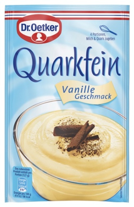 Vanille-Quark-Pudding - Rezept
