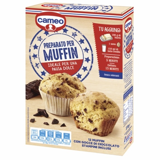 Preparato per Muffin con gocce di cioccolato - Prodotti