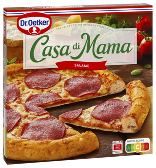 Pizza mozzarella sin gluten Dr. Oetker Ristorante caja 370 g