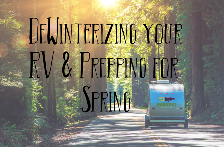 De-winterizing your RV and Prepping for Spring