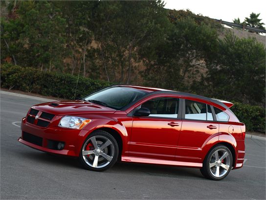 red dodge caliber srt 4