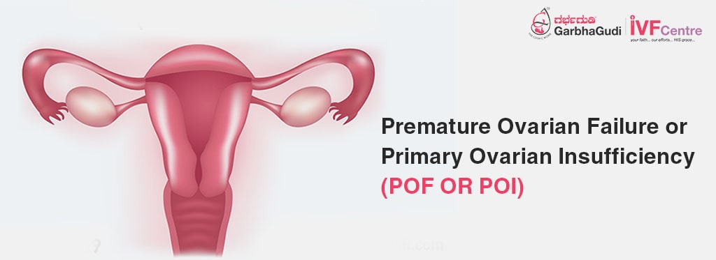 Premature Ovarian Failure or Primary Ovarian Insufficiency (POF OR POI)