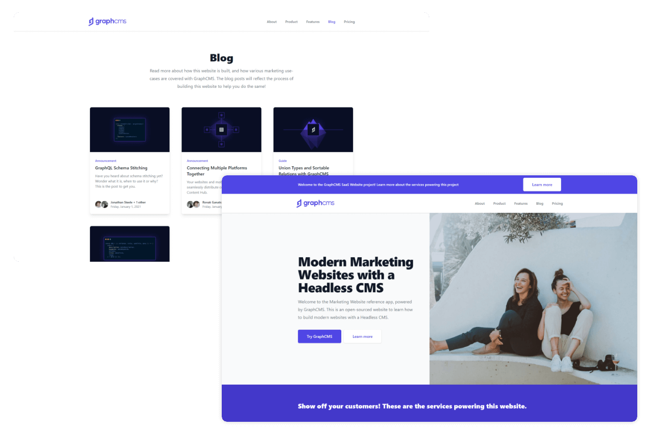 Marketing Websites with Headless CMS