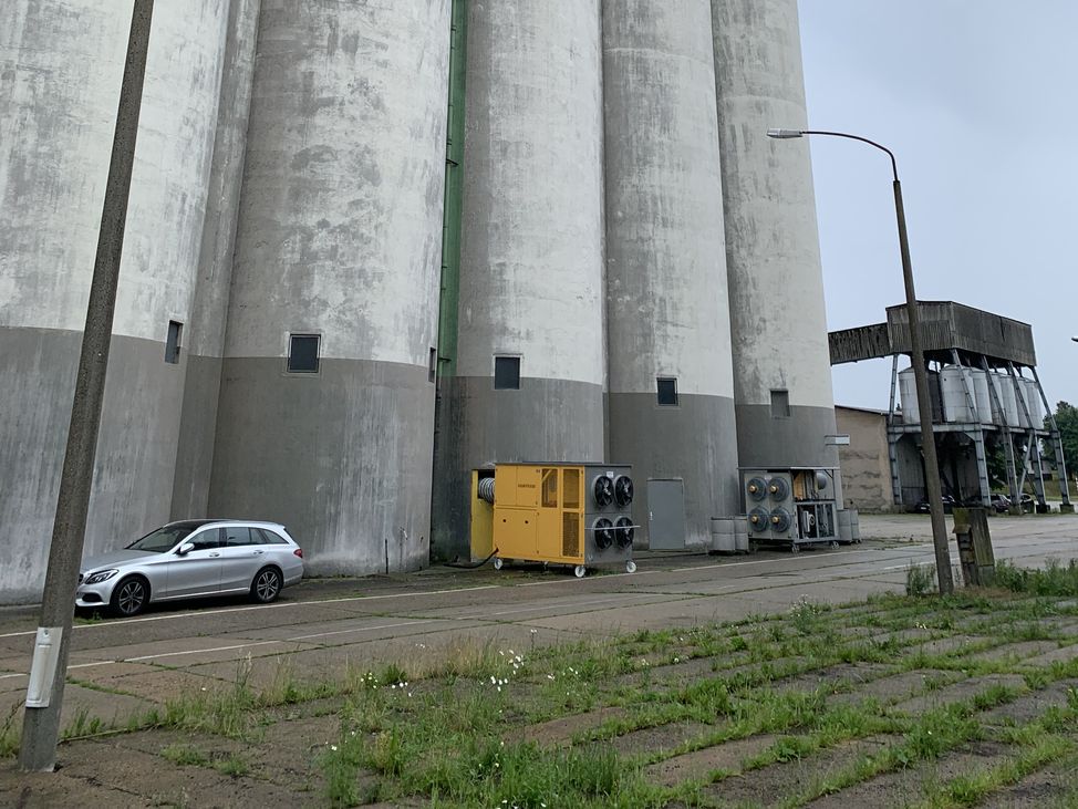 Grain cooling in Germany with Granifrigor