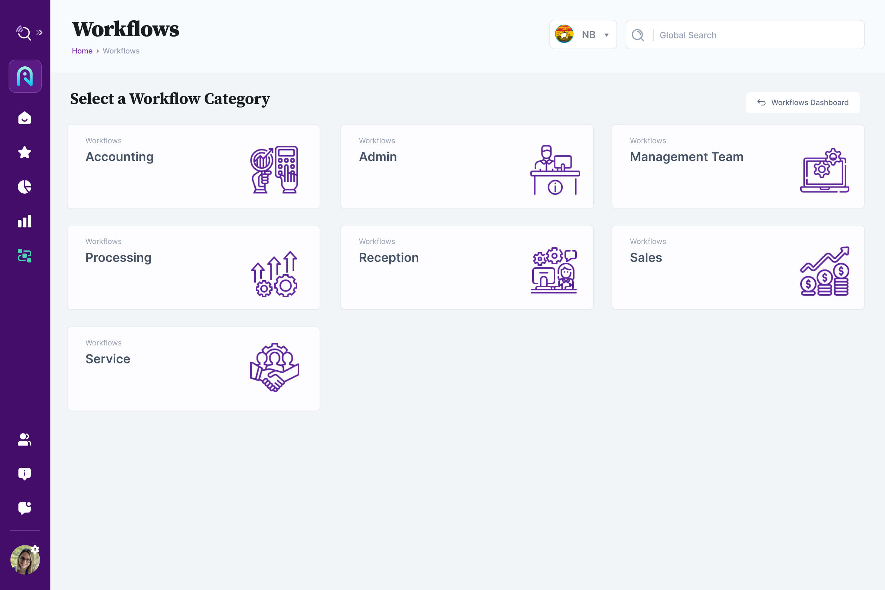 Workflow Categories