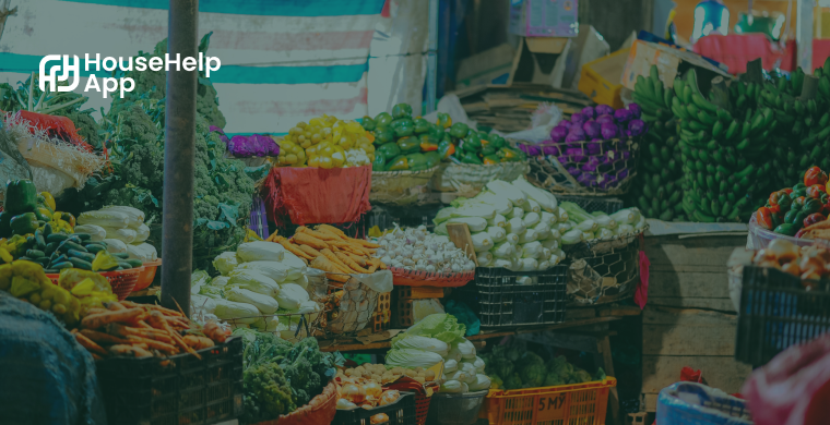 Market shopping, Meal planning, Fast food: Get access to good food in your area.