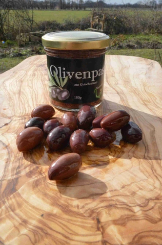Bio Olivenpaste schwarz 150 g, Kalamata-Olive