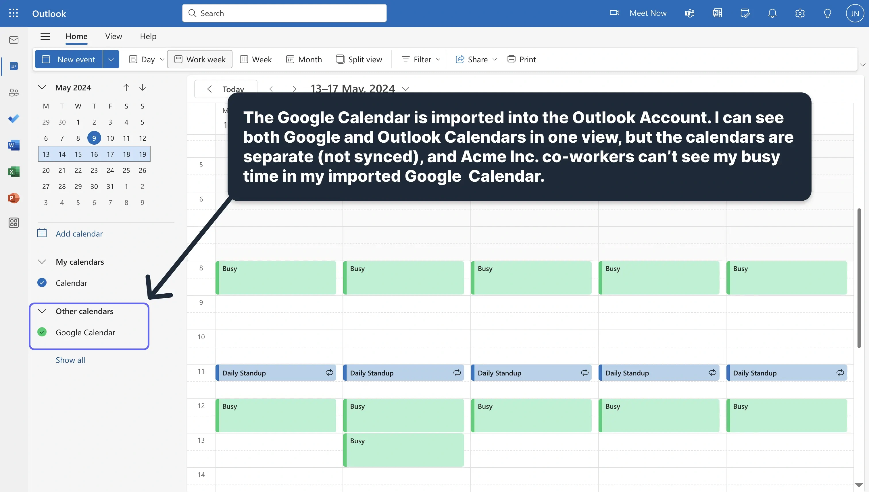 Google Calendar Import Template Download