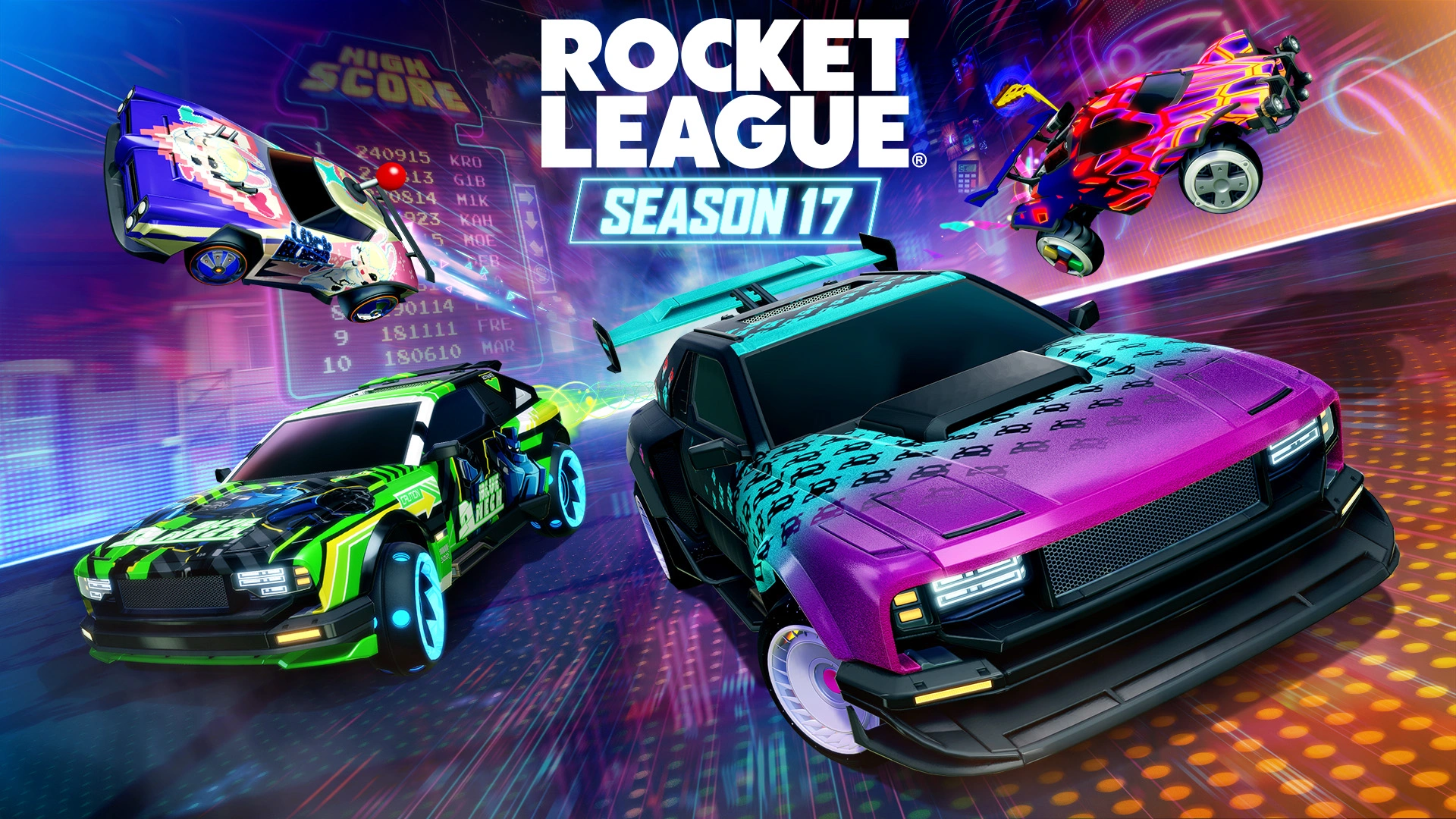 La Saison 17 apporte le jeu libre en ligne alors que Rocket League se ...