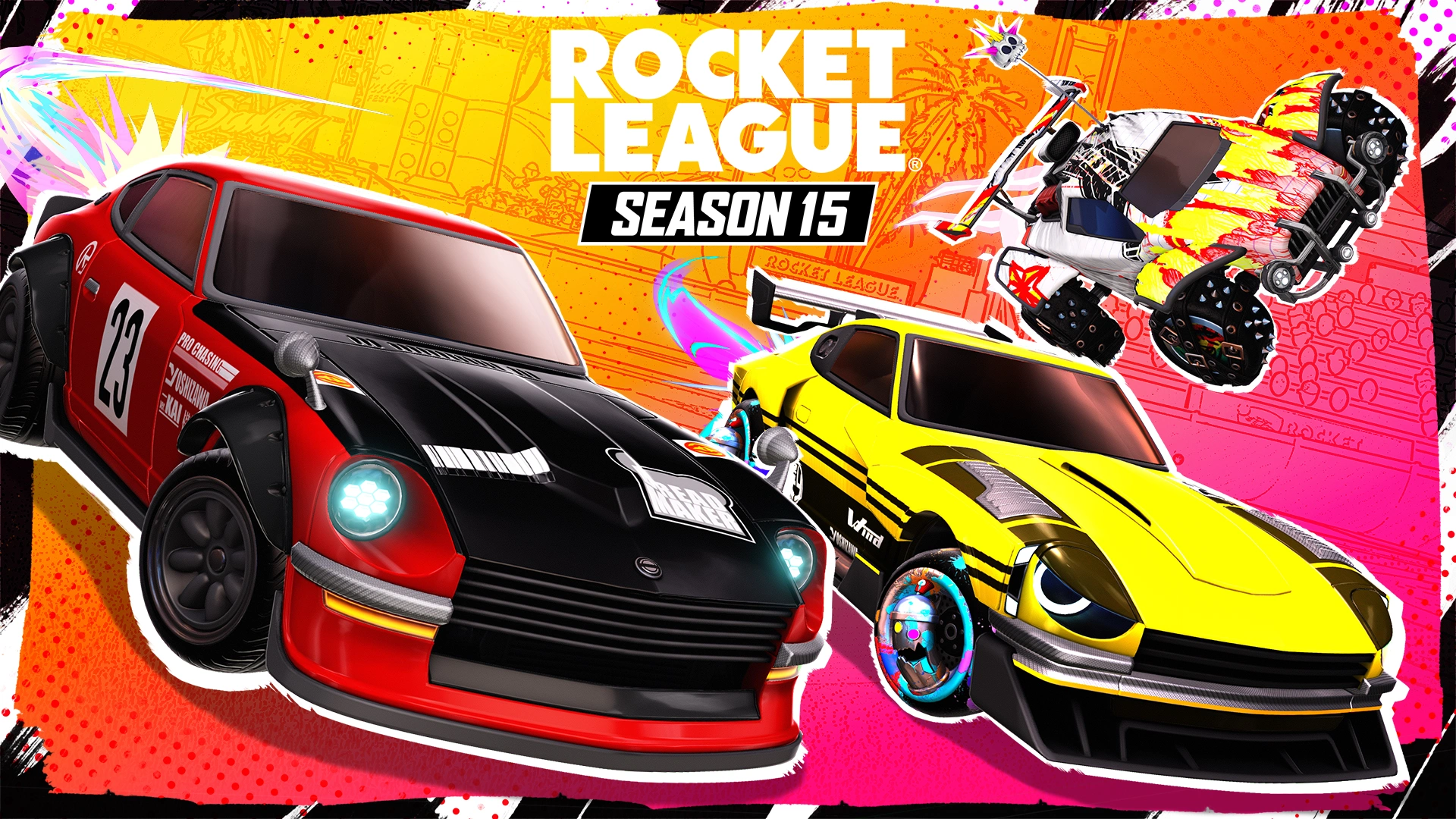 Temporada 15 do Rocket League que venham a diversão, os acordes e a