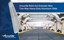 Accuride Rolls Out Dramatic New Two-Way Heavy-Duty Aluminum Slide
