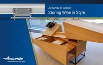 Accuride in Action: Storing Wine in Style