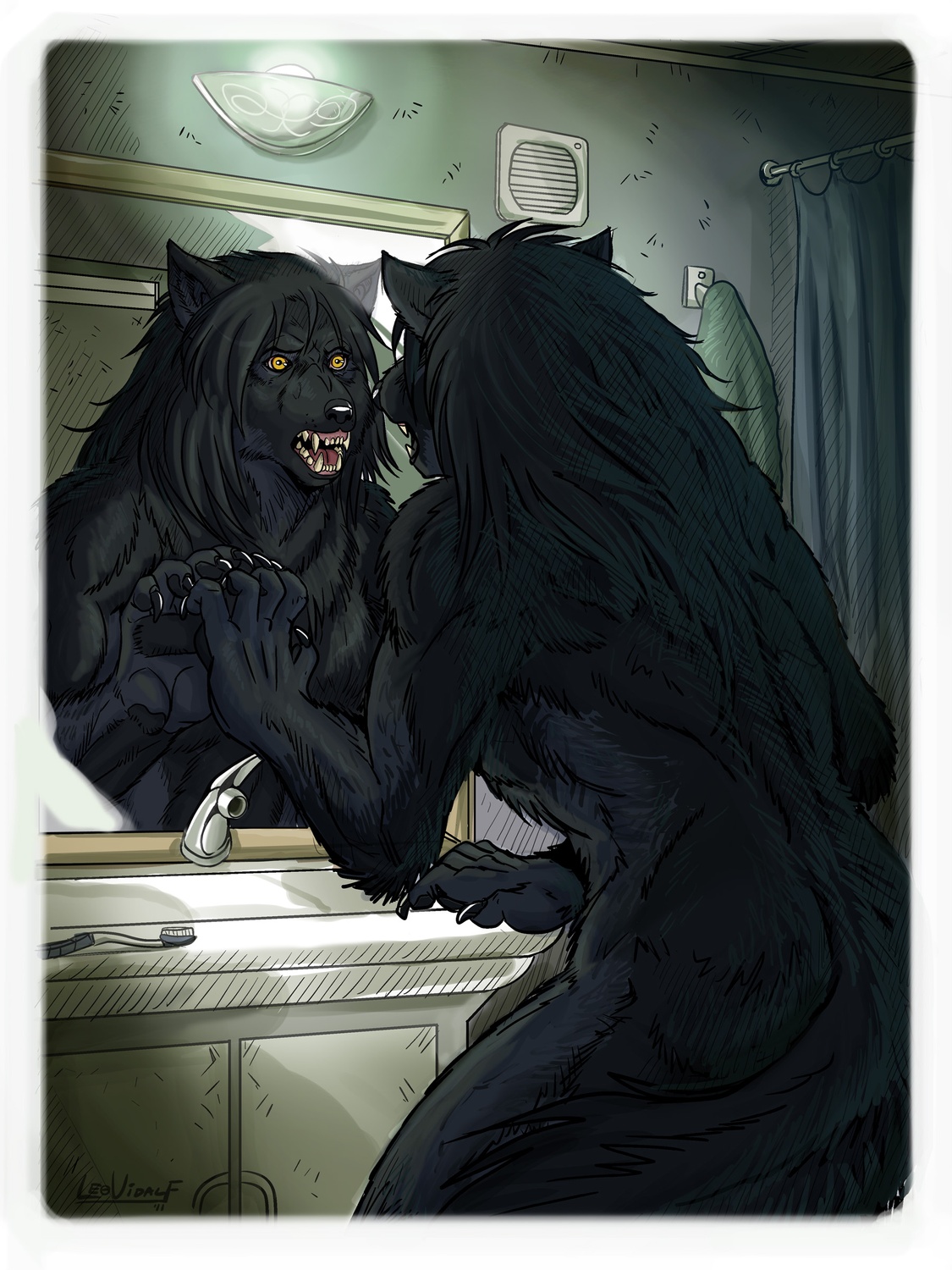 The Lycanthrope Club "Reflection"-1