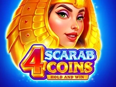 4 Scarab Coins Hold And Win
