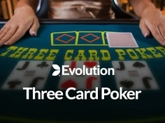 Evolution Three Card Poker Lobby