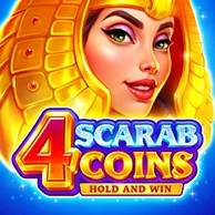 4 Scarab Coins Hold And Win