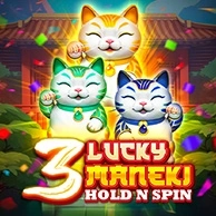 3 Lucky Maneki Hold N Spin