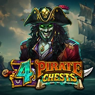 4 Pirate Chests