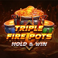 Triple Fire Pots Hold And Win