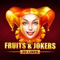 Fruits and Jokers 20 Lines