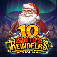 10 Santas Reindeers