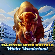 Majestic Wild Buffalo - Winter Wonderland