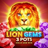 Lion Gems 3 Pots Hold And Win