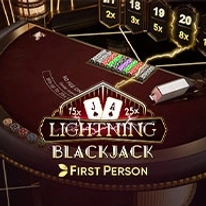 First Person Lightning Blackjack