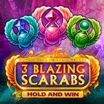 3 Blazing Scarabs Hold And Win