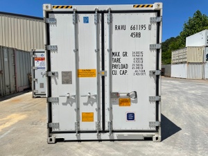 40 Feet Freezer Container Compact Mobile Cold Storage -40°C Reefer Container