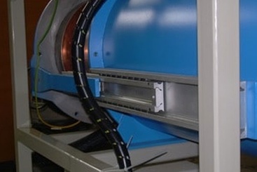 DA4160-0050 full extension aluminium slide on the side of gas monitoring device