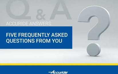 Accuride Answers: Five More of Your FAQs Answered