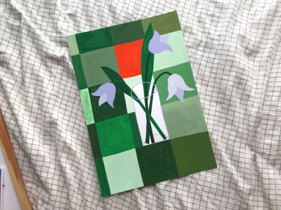 Gouache muguets
