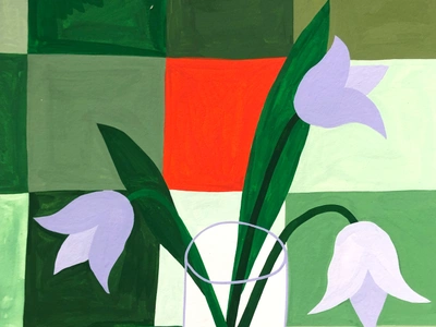 Gouache muguets
