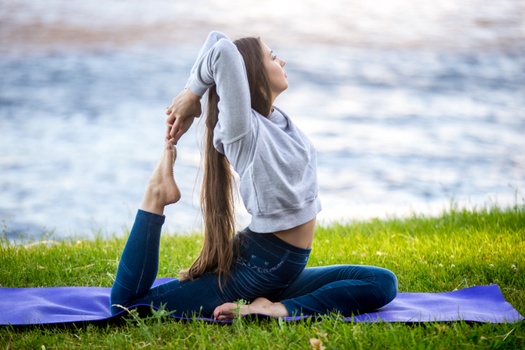 Eka Pada Rajakapotasana (One-Legged King Pigeon Pose)