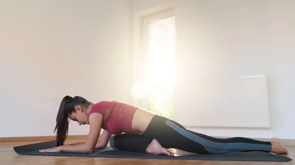 Resting Pigeon Pose Resting Pigeon Pose