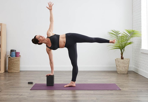 Add a yoga block