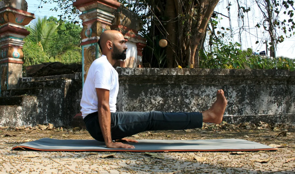 Bhramacharyasana (Celibate Pose)