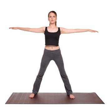 Utthita Tadasana (Five Pointed Star Pose) Utthita Tadasana (Five Pointed Star Pose)