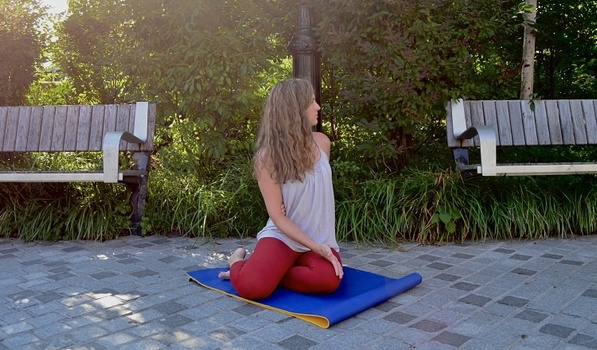 Bharadvajasana I (Bharadvaja's Twist A)