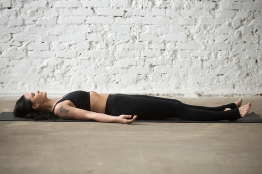 Yoga Pose: Side Plank with Bound Half Lotus