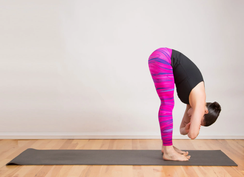 Baddha Hasta Uttanasana (Dangling Pose)