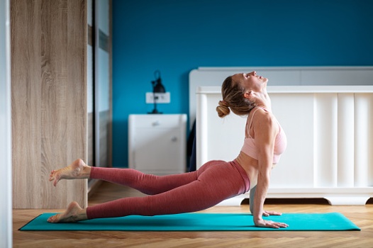 One Legged Upward-Facing Dog Pose