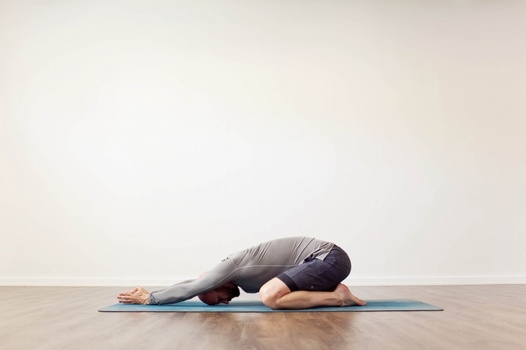 Ardha Kurmasana (Half Tortoise Pose)