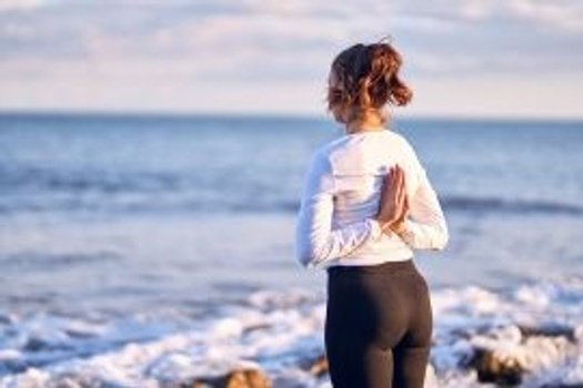 Standing Reverse Prayer Pose