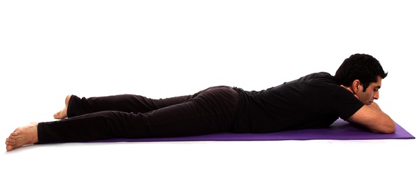 Makarasana (Crocodile Pose) Makarasana (Crocodile Pose)
