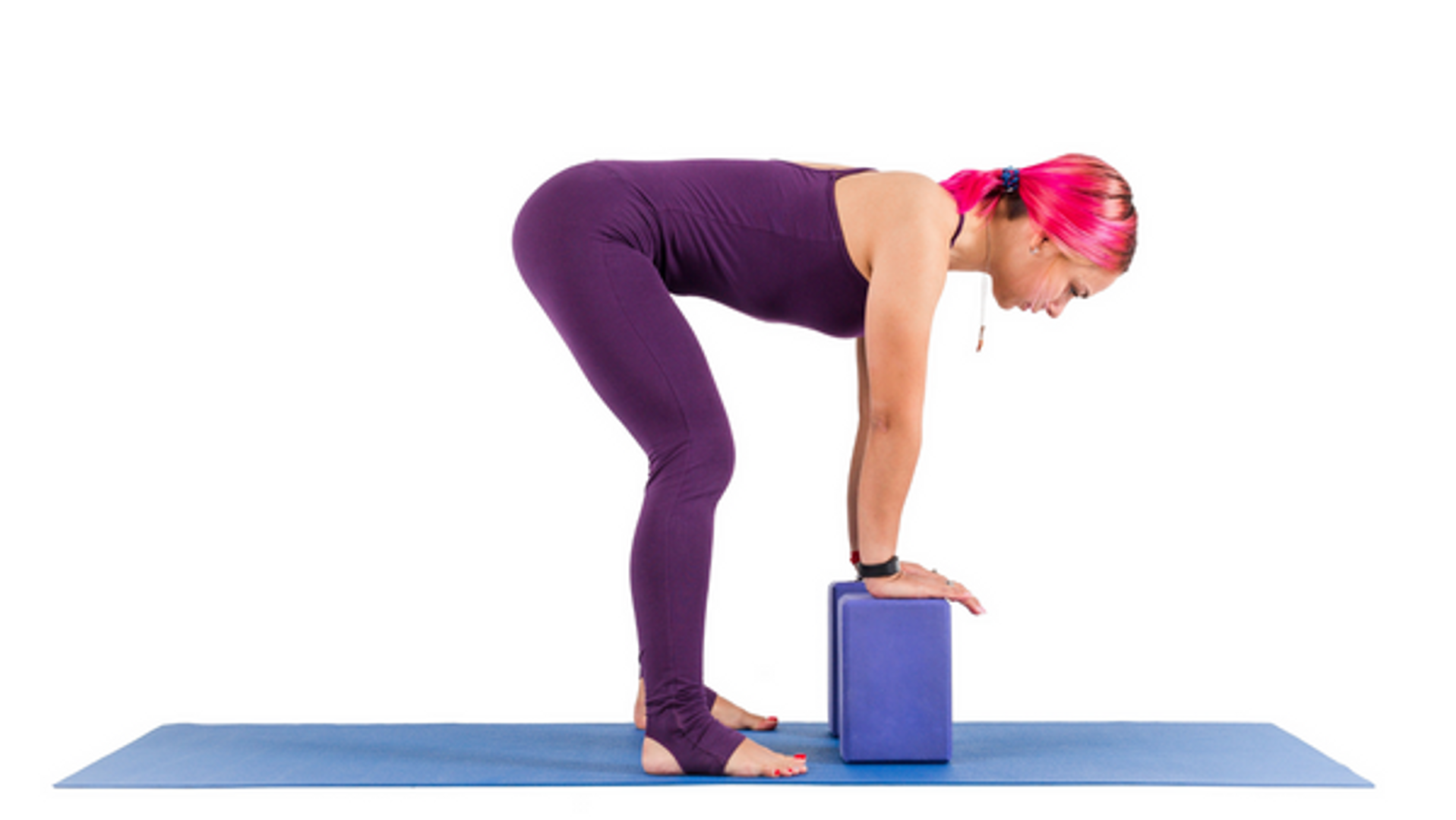 Use a yoga block