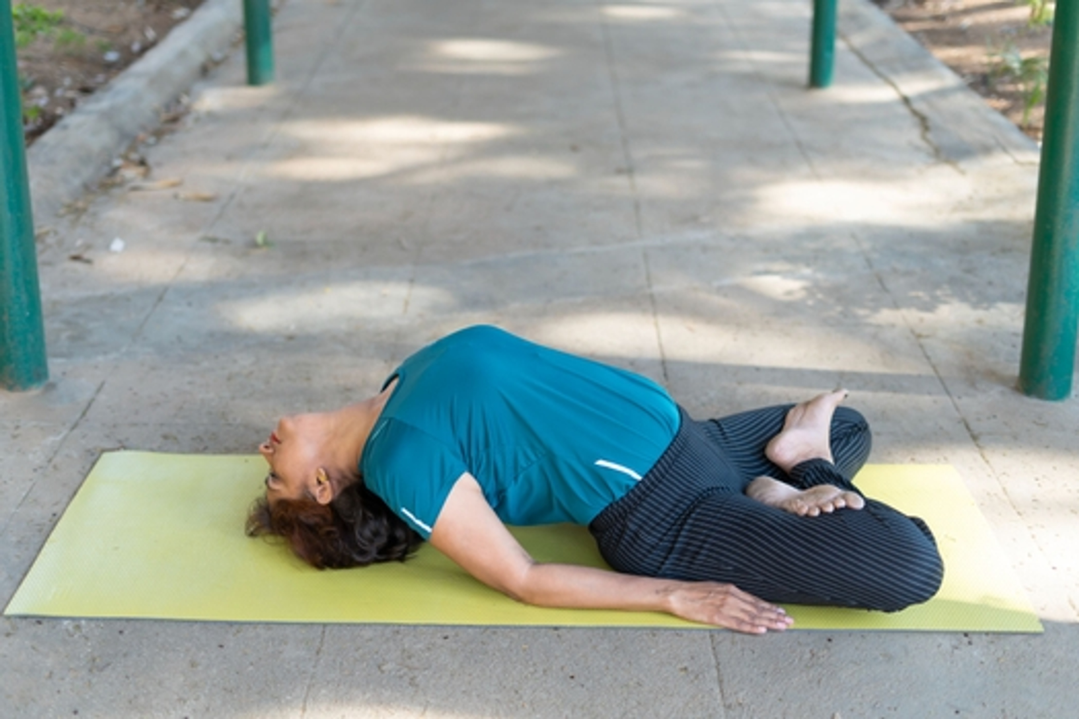 Matsyasana Variation Lotus (Fish Pose Variation Lotus)