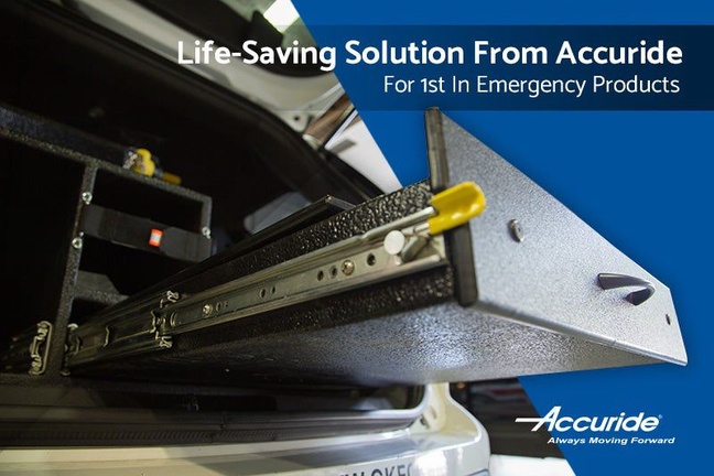 Dependable, Heavy-Duty Accuride International Drawer Slides Offer Life-Saving Solution for 1st In Emergency Products